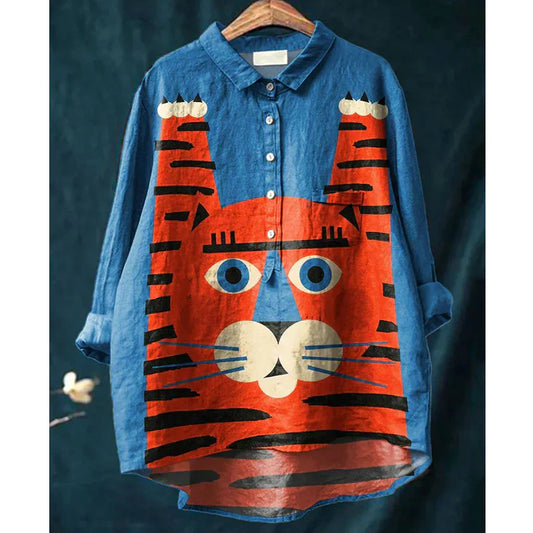 怡芬 | 貓藝術 T 恤