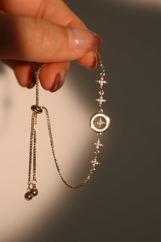 鑽石北極星手鍊