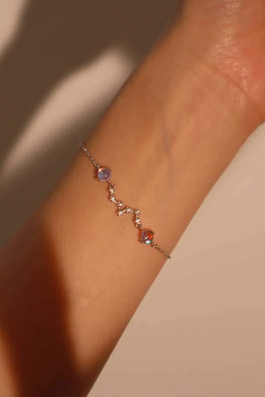 銀河月長石手鍊