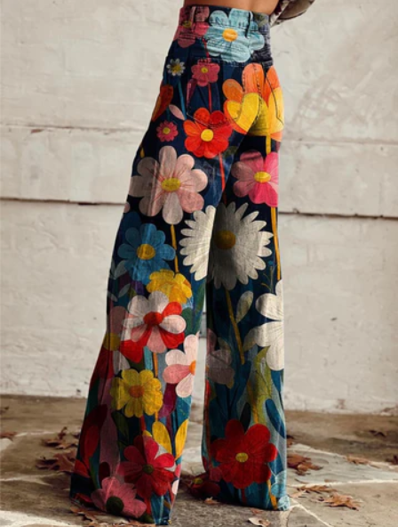 子喬 | 波西米亚阔腿裤