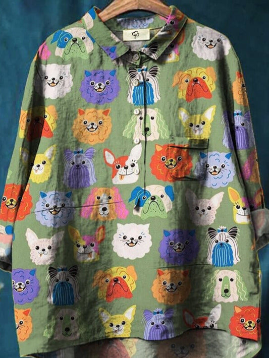 心如 | 狗狗藝術襯衫